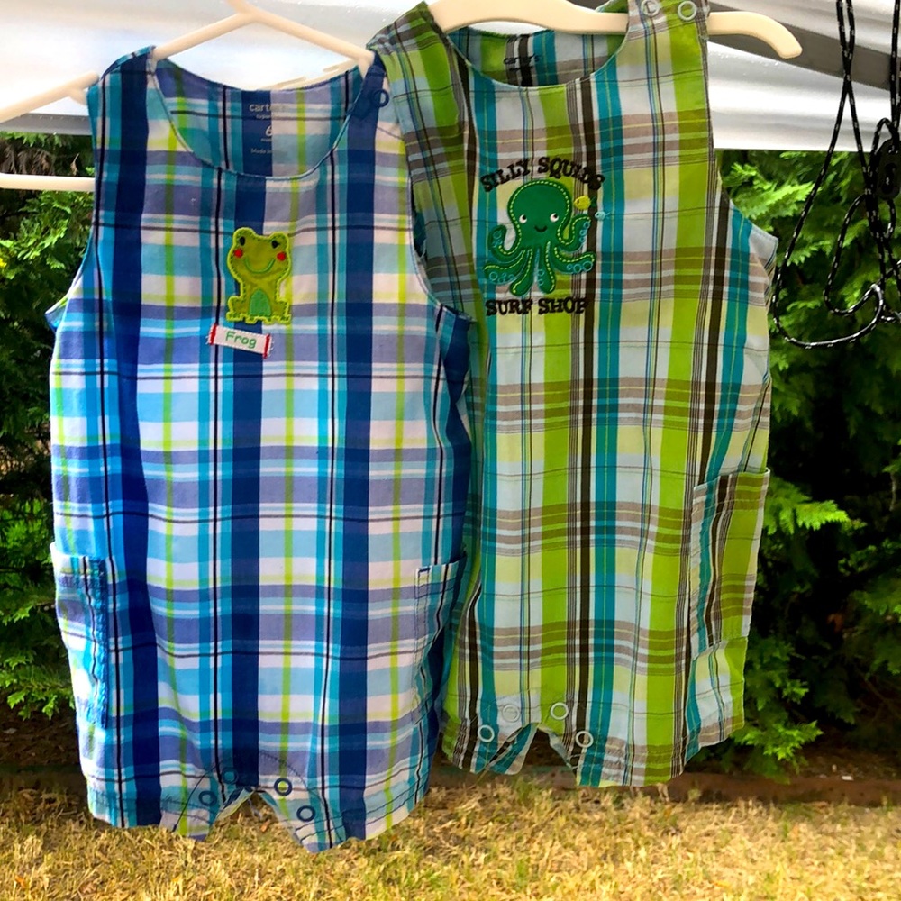 Carter’s 6 months boys onesies 2 for $10.00